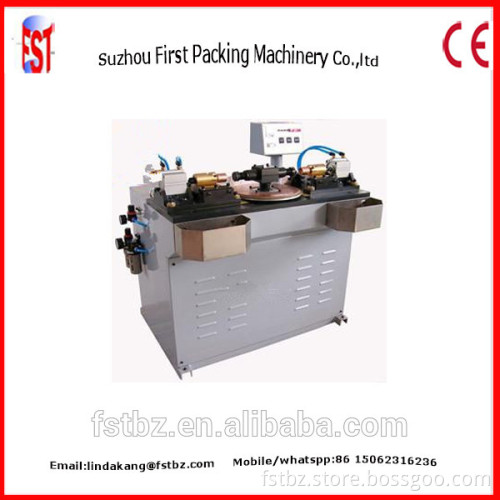 380V Round Paint Double Can Ear Lug Spot Welding Machine